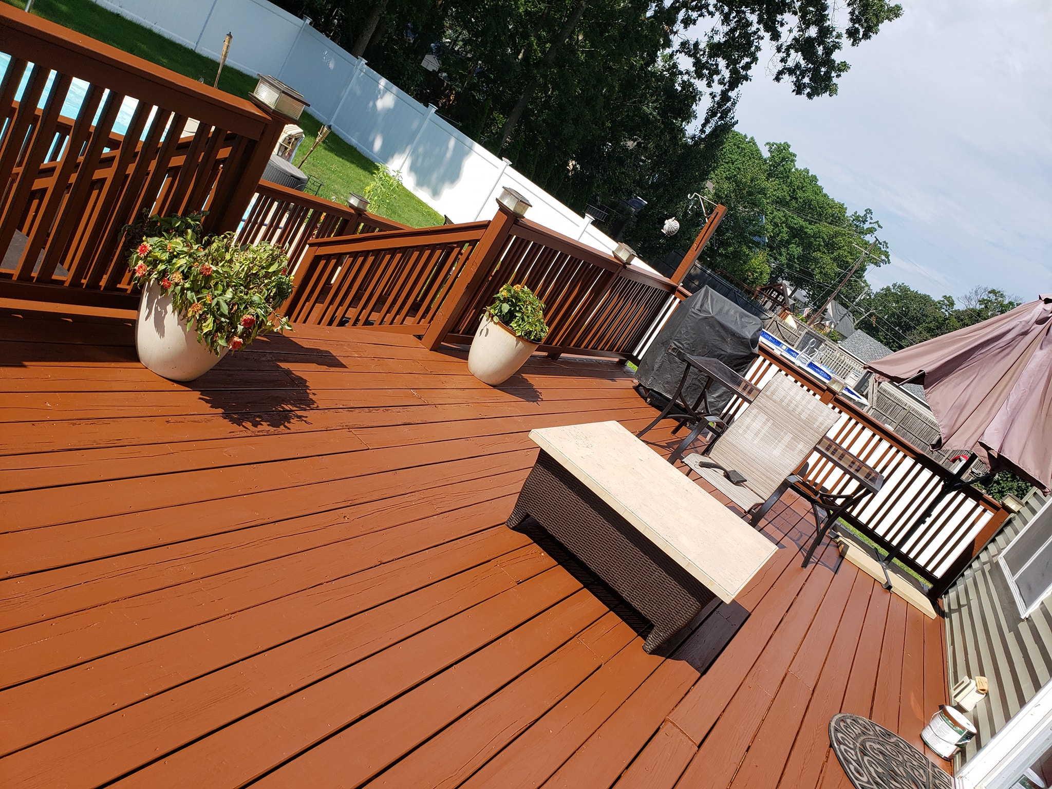Deck Staining